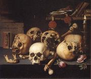 REMBRANDT Harmenszoon van Rijn Vanitas Still Life painting